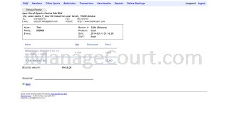 iManageCourt.com - Receipt Printing. It fit all major printers.